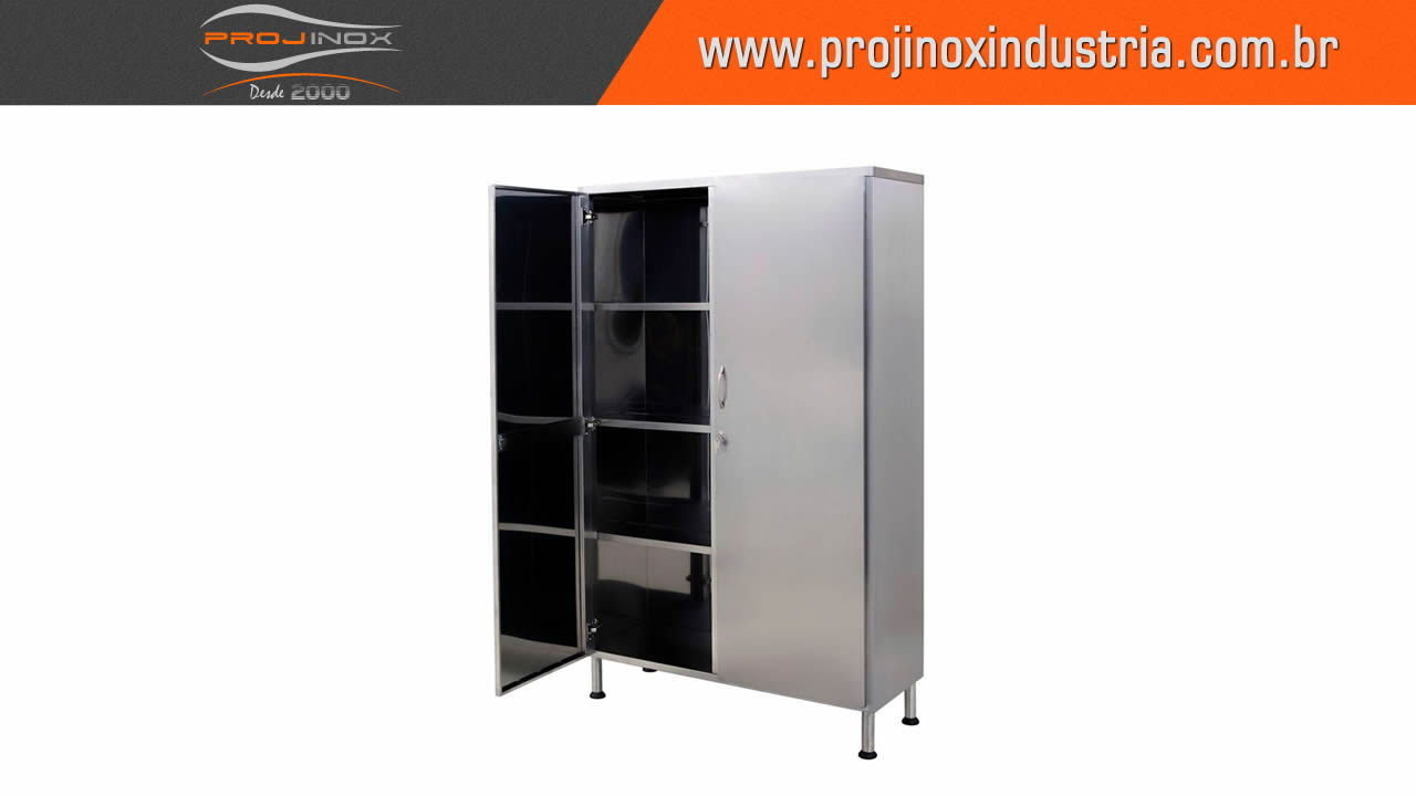 Armário em Aço Inox