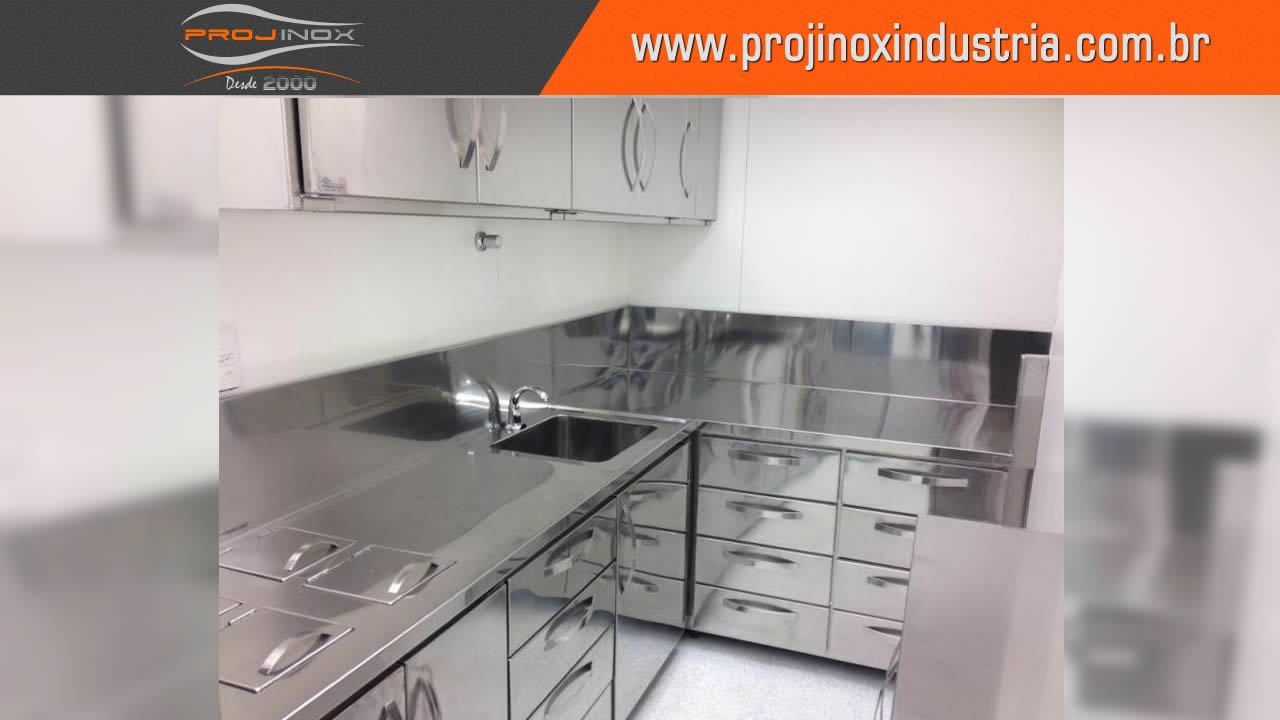 Armário em Aço Inox Imagem