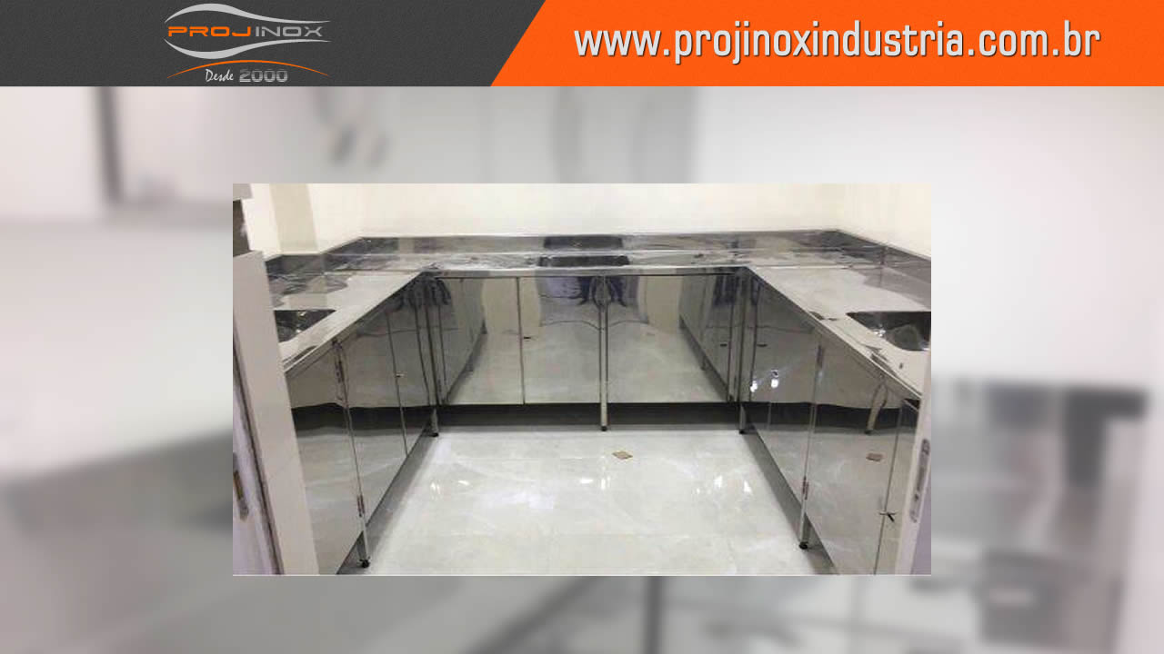 Armário em Aço Inox Imagem