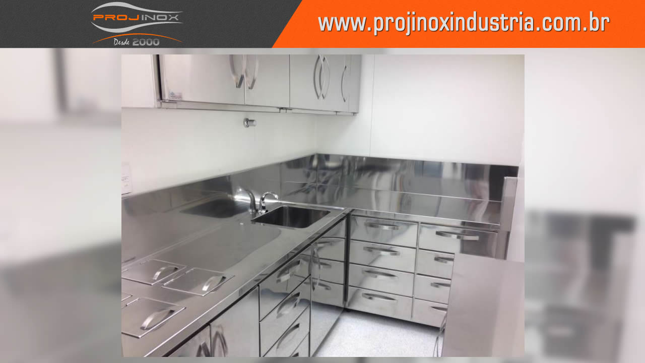 Armário em Aço Inox Imagem