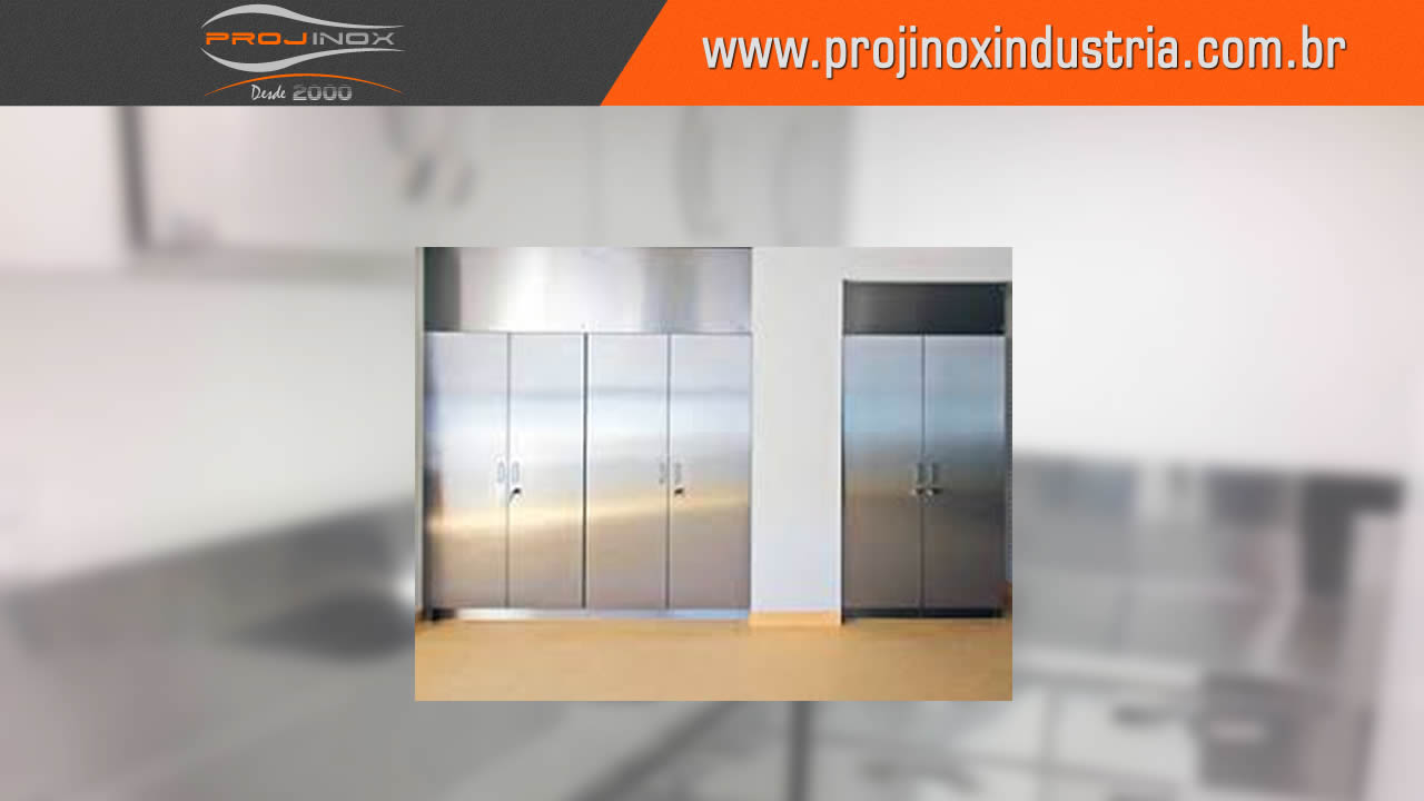 Armário em Aço Inox Imagem