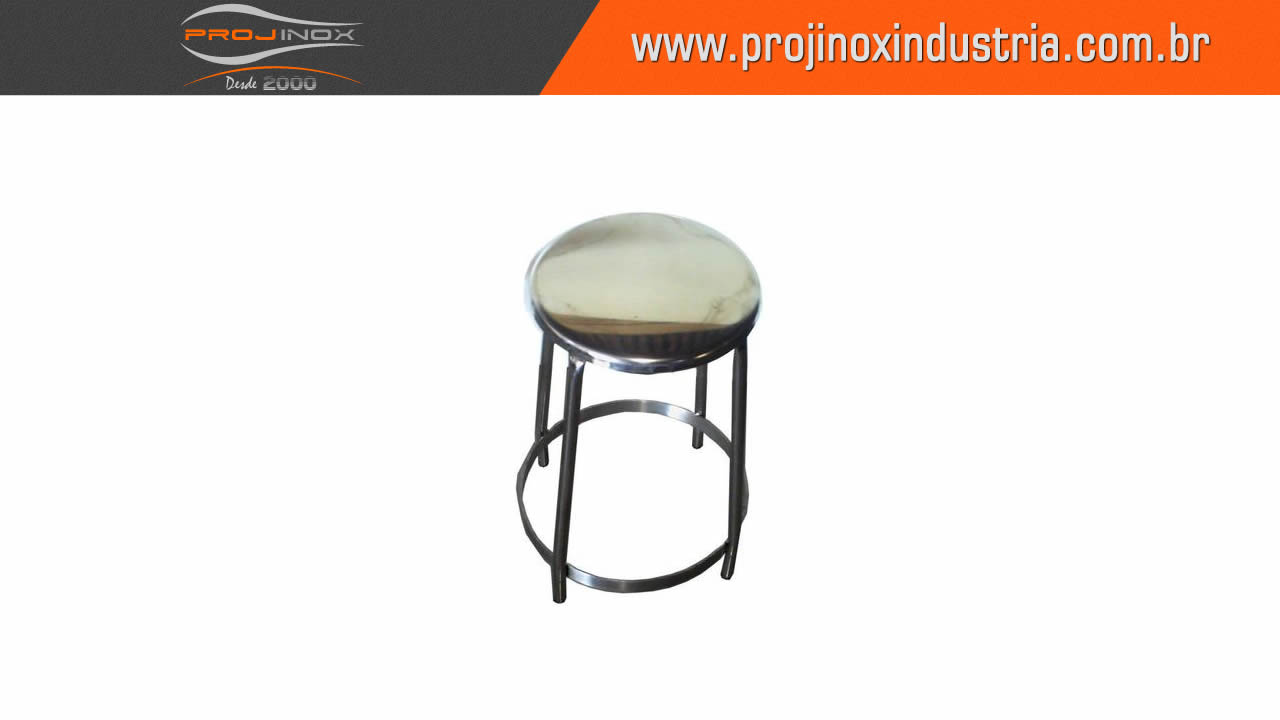 Banco em Aço Inox Imagem