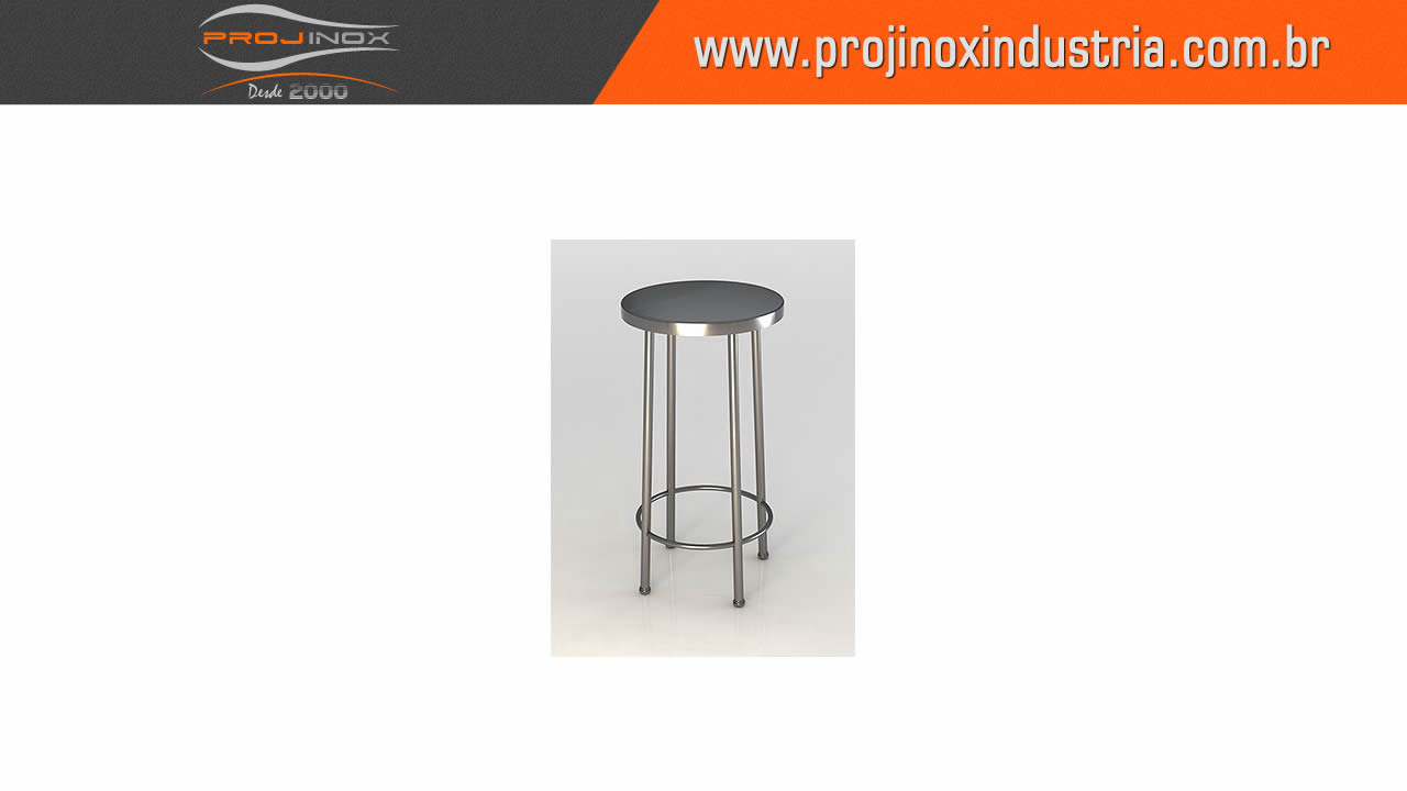 Banco em Aço Inox Imagem