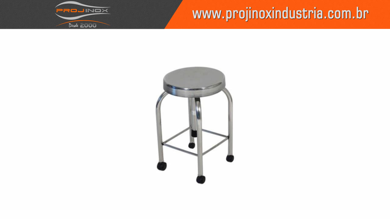 Banco em Aço Inox Imagem