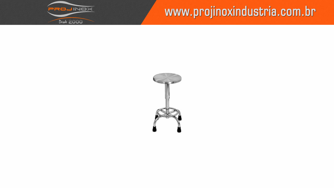 Banco em Aço Inox Imagem