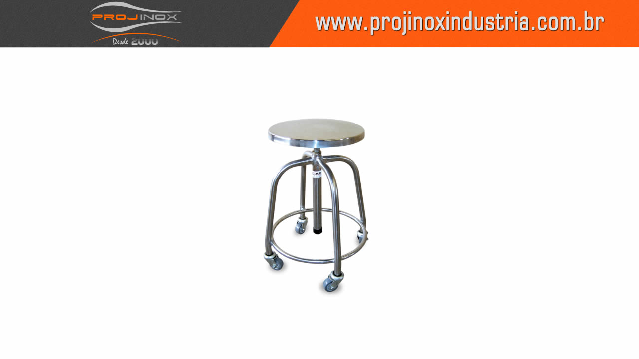 Banco em Aço Inox Imagem