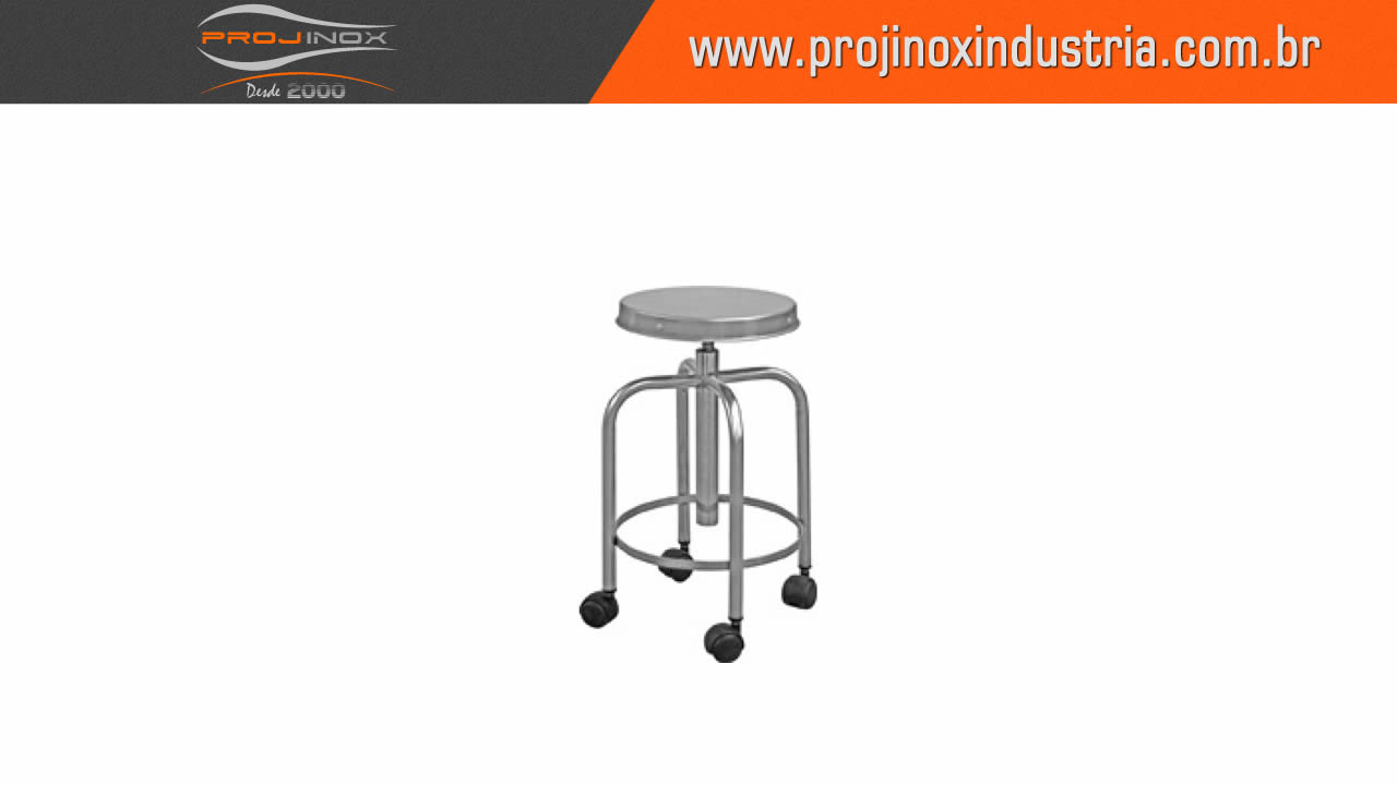 Banco em Aço Inox Imagem