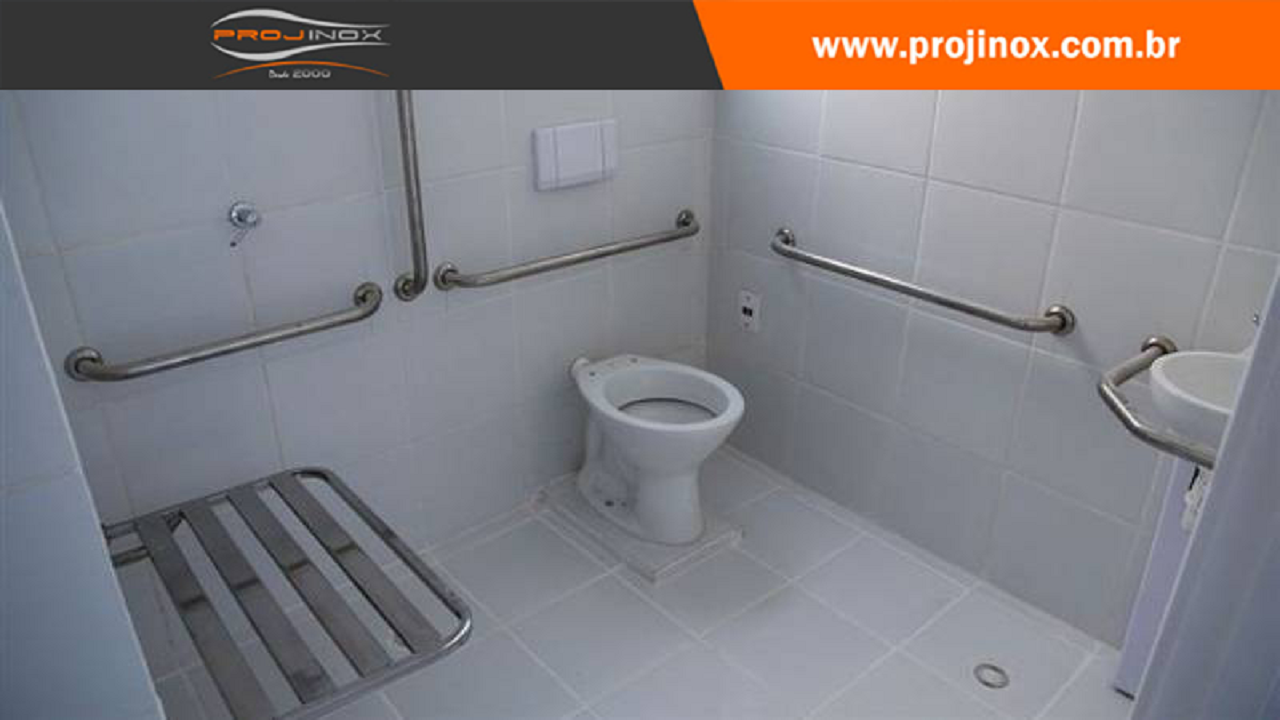 Barra de Apoio Inox para Lavatório Imagem
