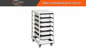 Carrinho para Cozinha Inox Imagem