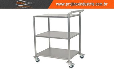 Carro para Transporte Inox Imagem