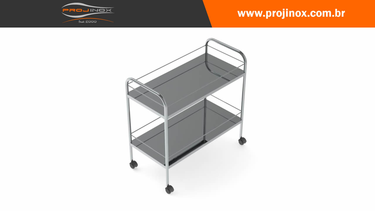 Carro para Transporte Inox Imagem