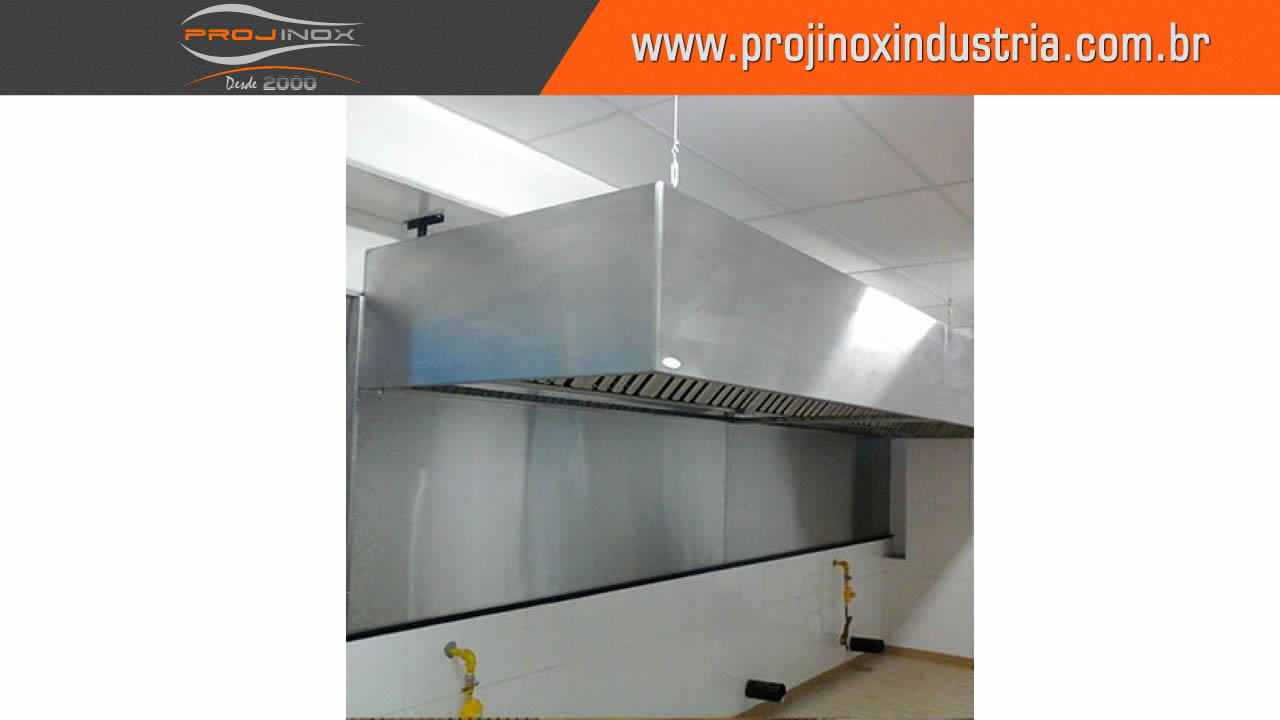 Coifa em Aço Inox Imagem