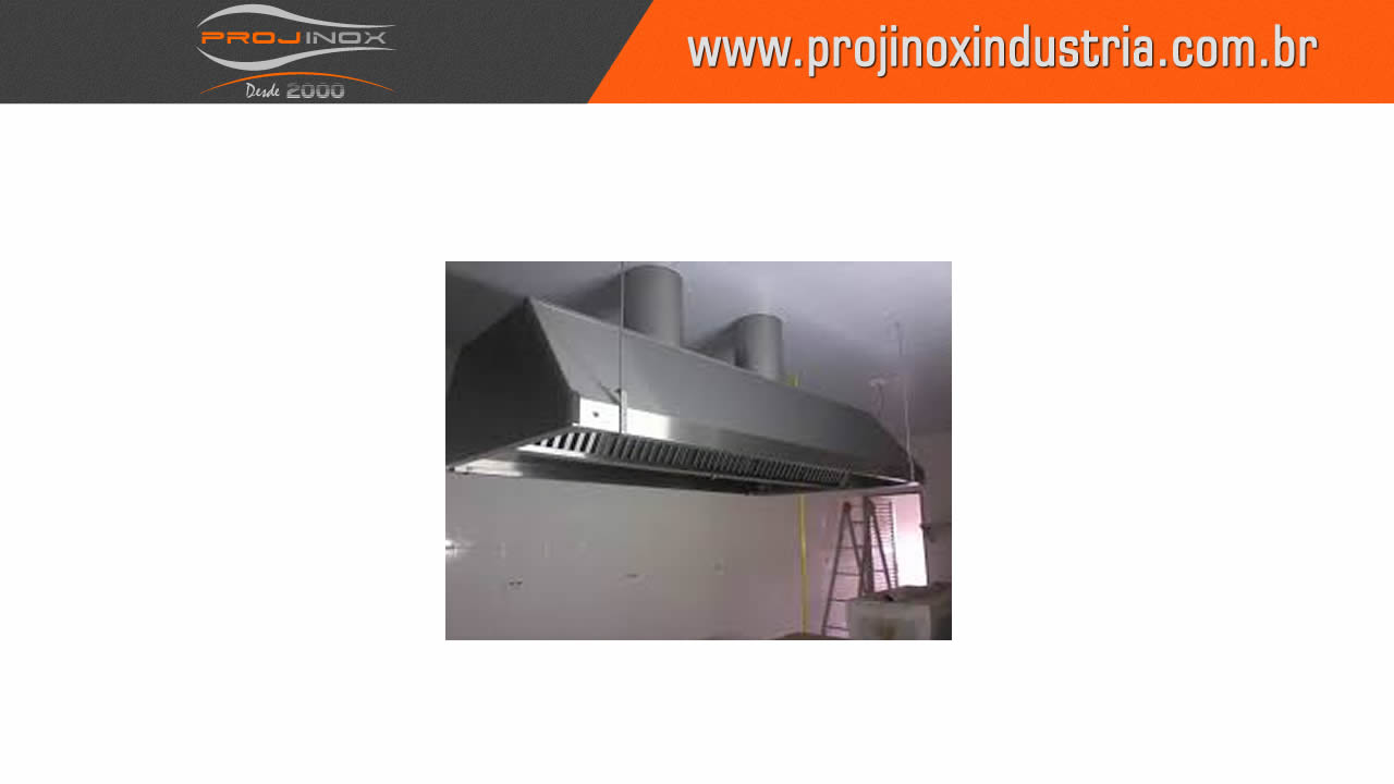 Coifa em Aço Inox Imagem