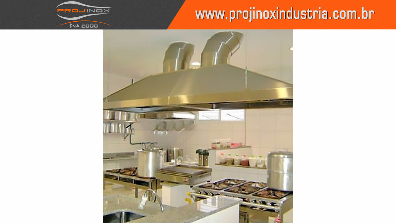 Coifa em Aço Inox Imagem