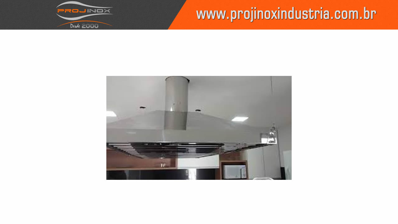 Coifa em Aço Inox Imagem