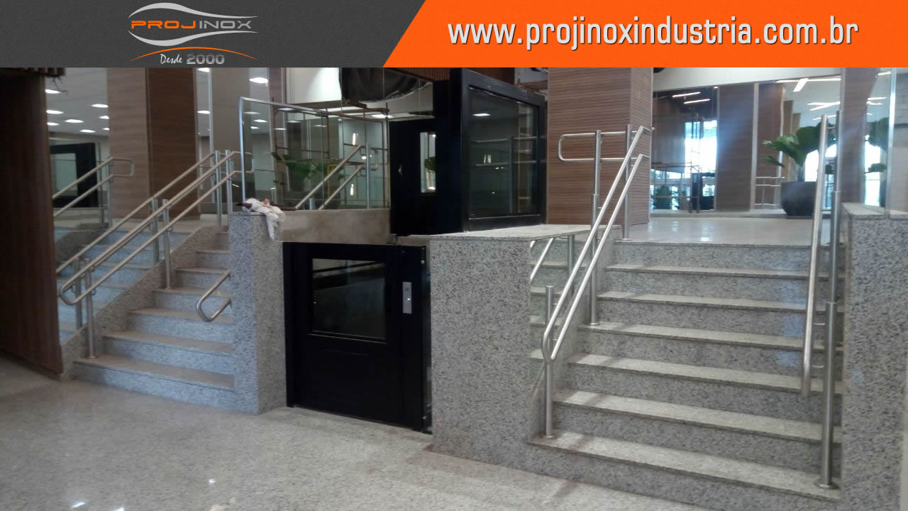 Corrimão Inox Conforme Norma ABNT Imagem