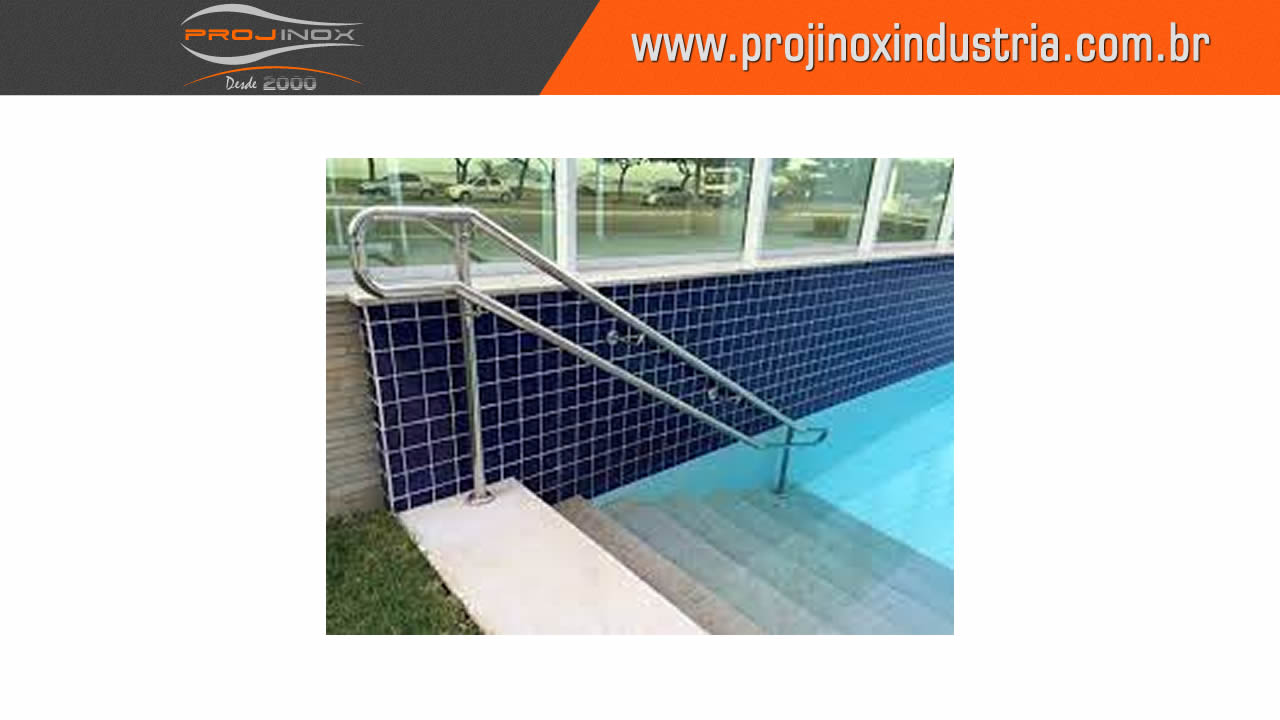 Corrimão Inox Conforme Norma ABNT Imagem