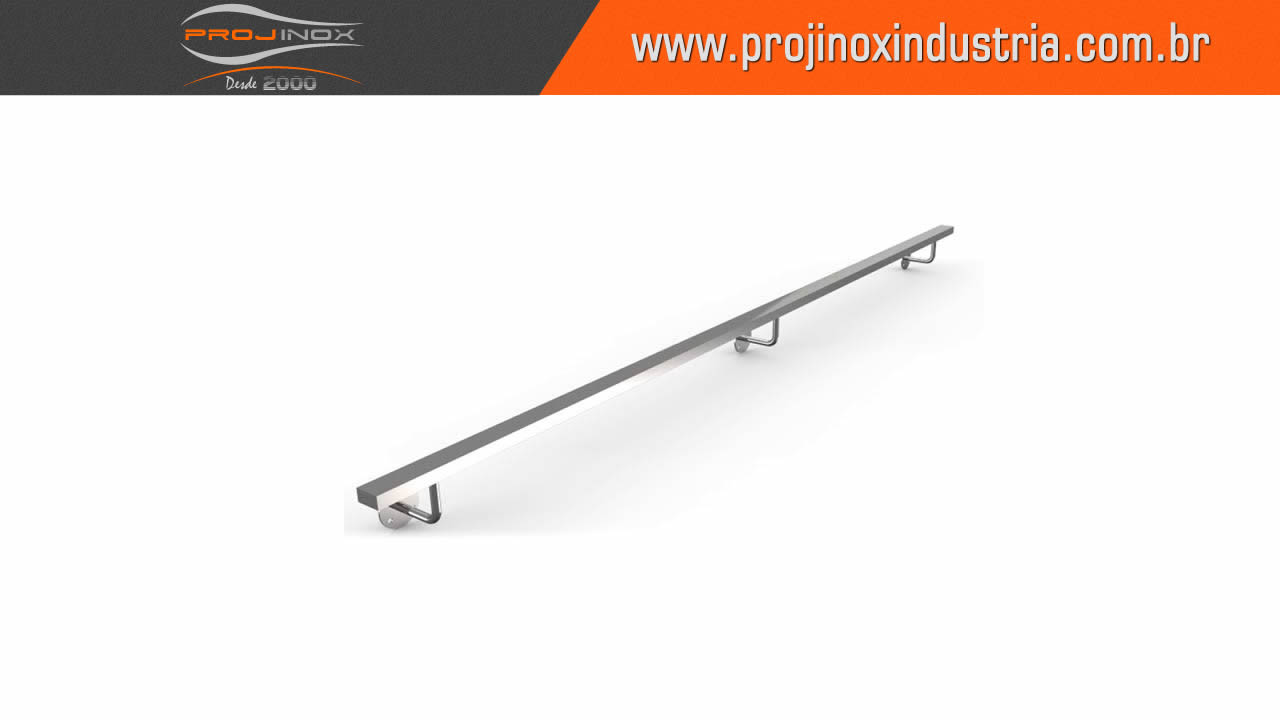 Corrimão Inox Conforme Norma ABNT Imagem