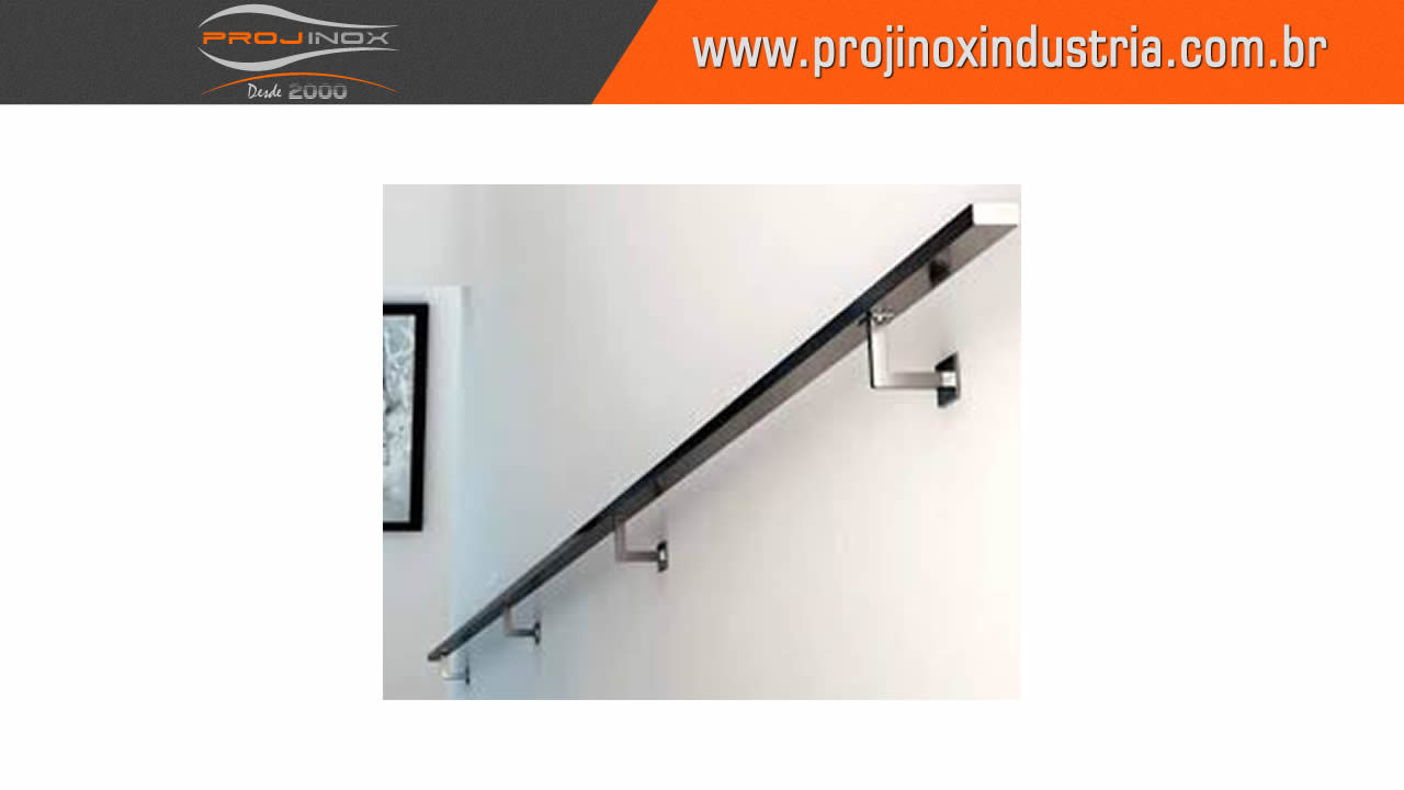Corrimão Inox Conforme Norma ABNT Imagem