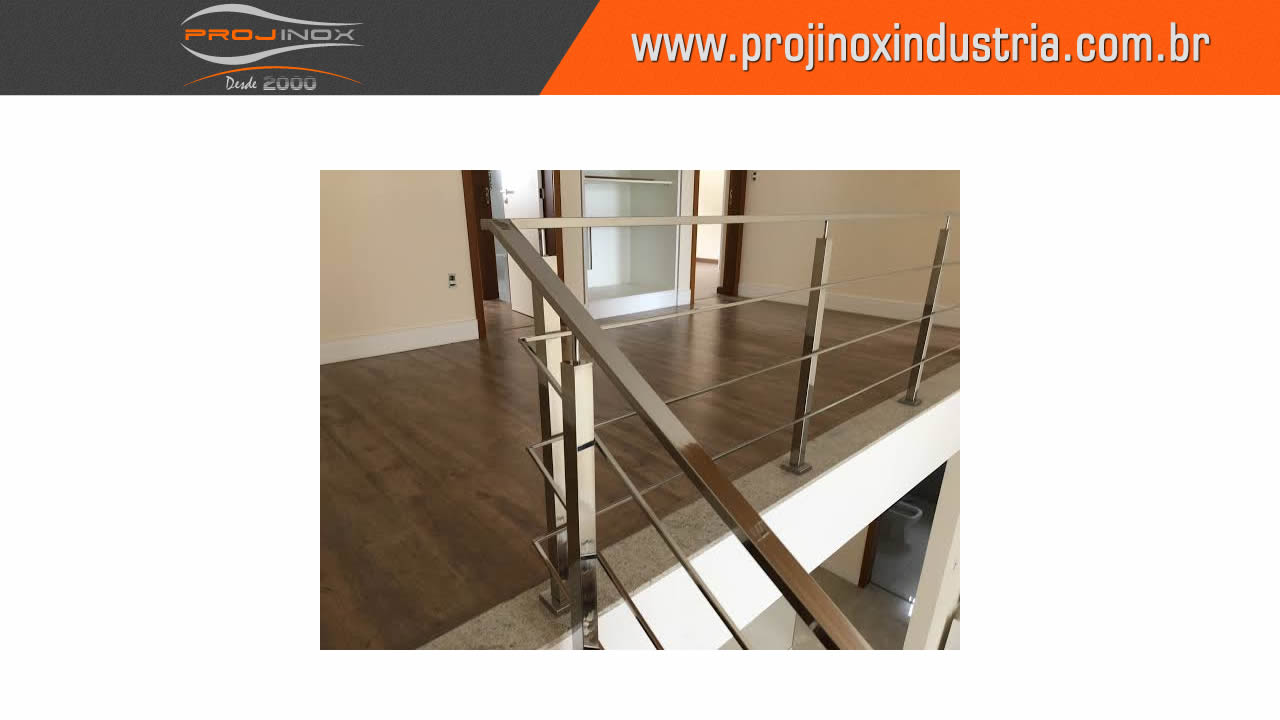Corrimão Inox Conforme Norma ABNT Imagem