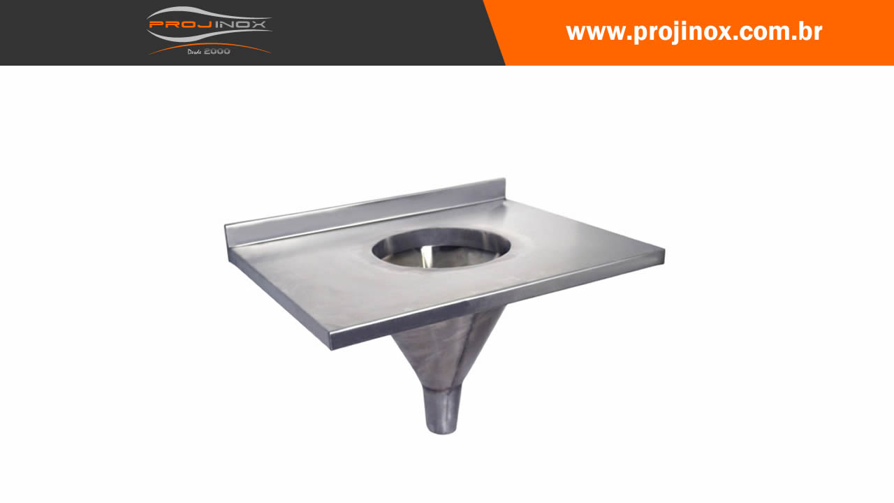 Expurgo em Aço Inox - Explore a Projinox Imagem