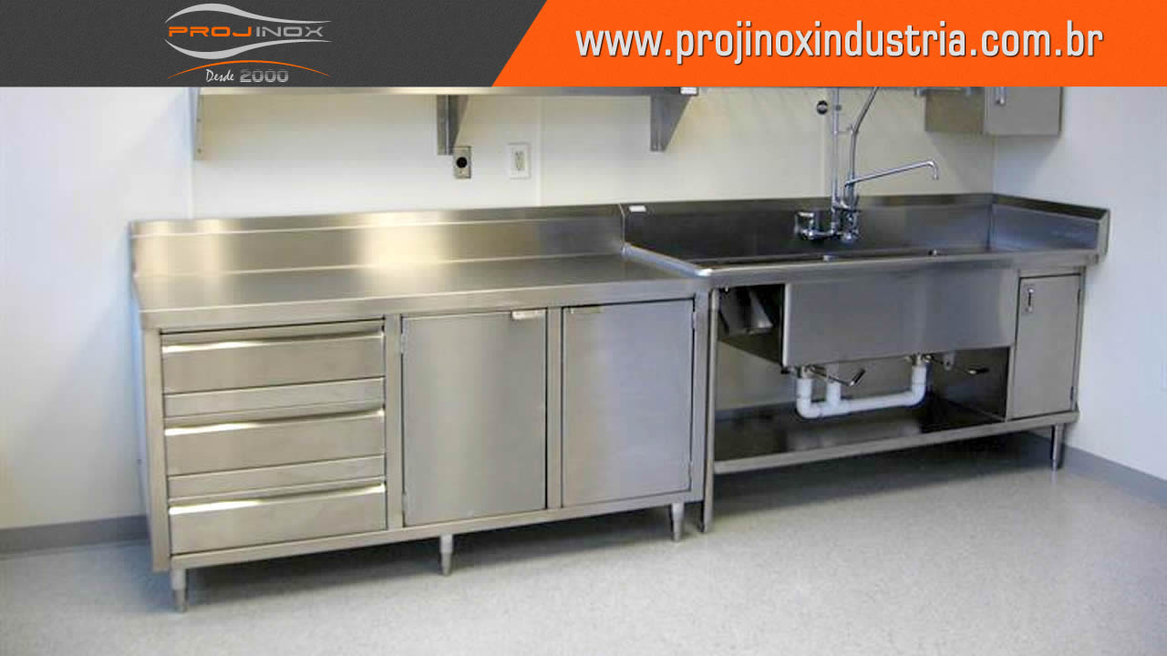 Gabinete em Aço Inox Imagem