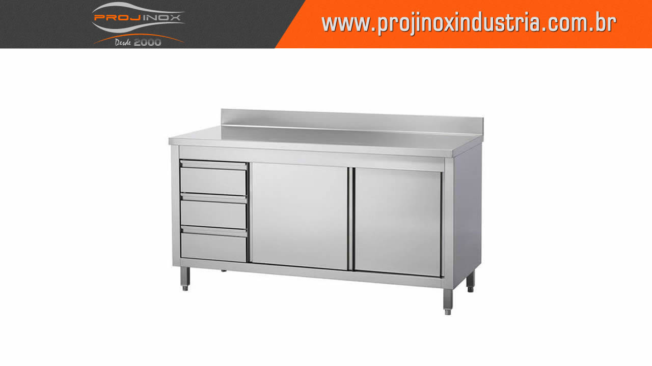 Gabinete em Aço Inox Imagem