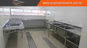 Pia Com Cuba Inox Imagem