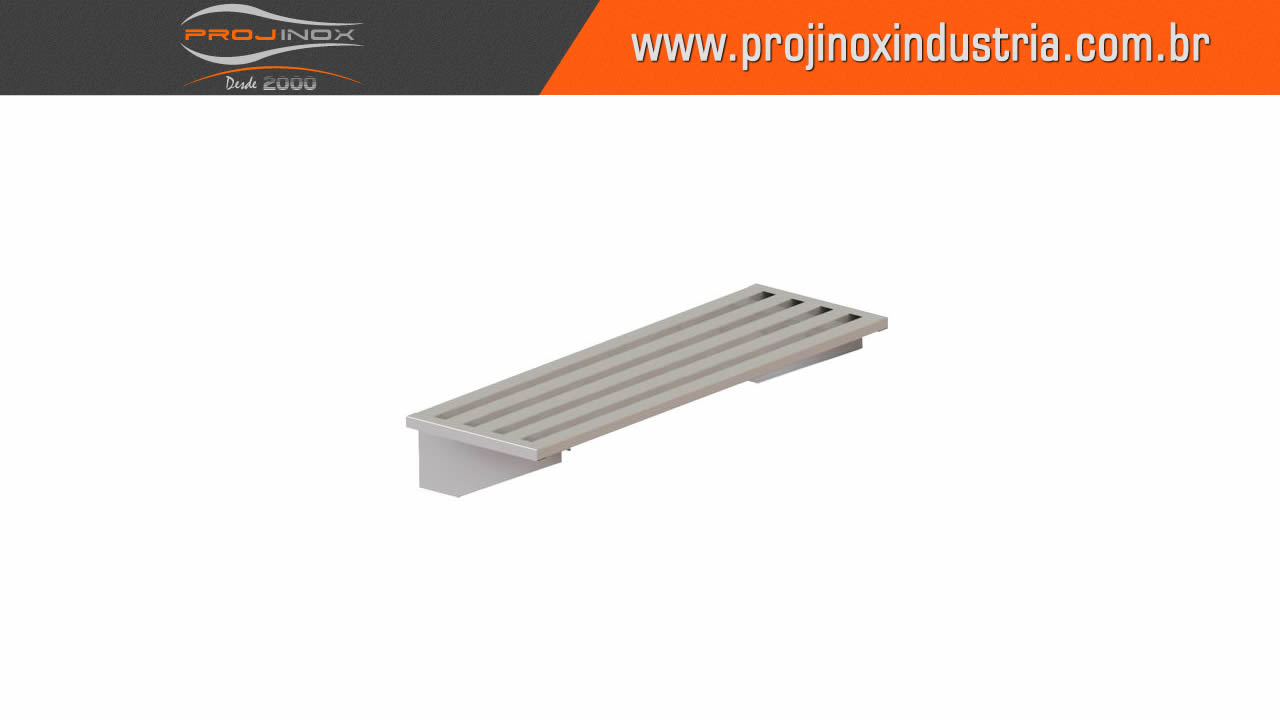 Prateleira Inox