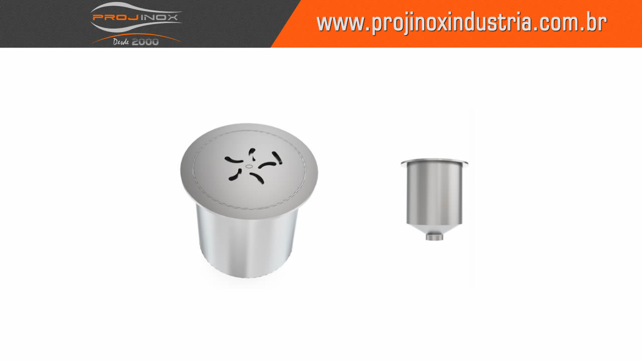 Ralo Perfurado Inox