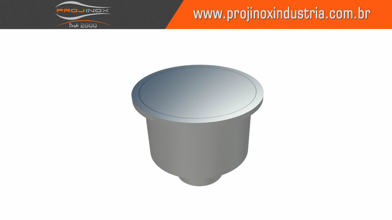 Ralo Perfurado Inox Imagem