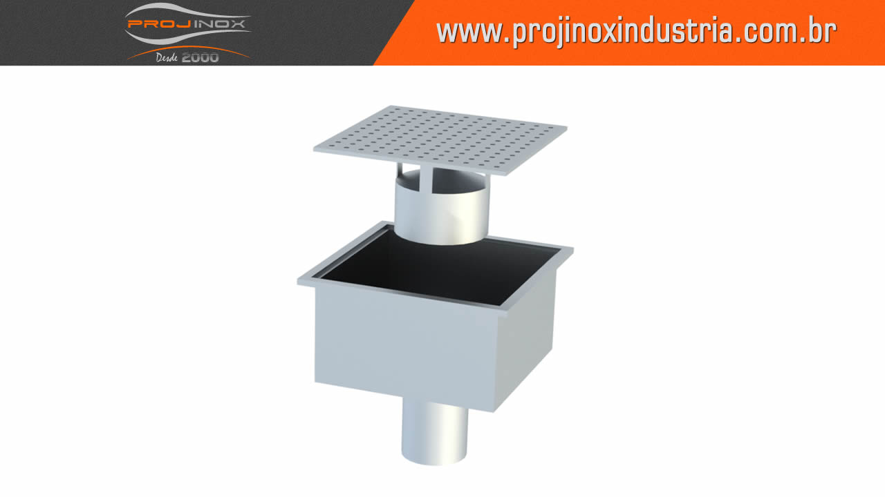 Ralo Perfurado Inox Imagem