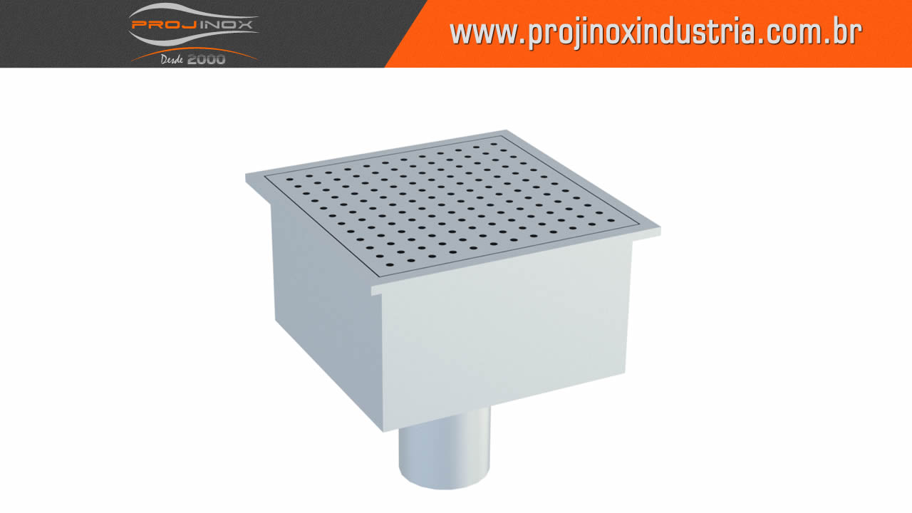 Ralo Perfurado Inox Imagem