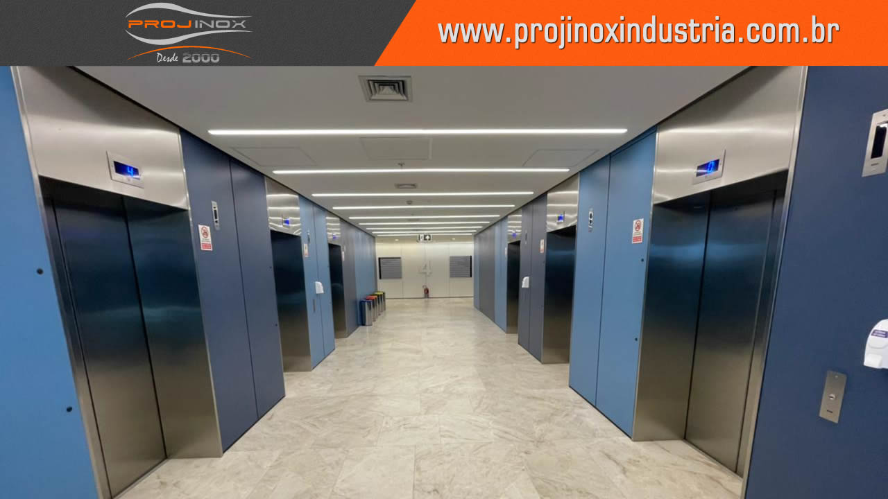 Revestimento em Aço Inox São Paulo Imagem
