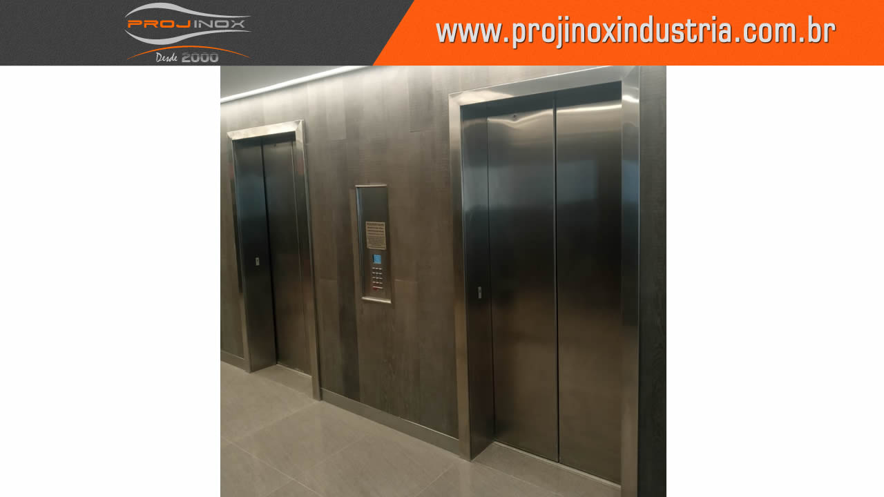 Revestimento em Aço Inox São Paulo Imagem