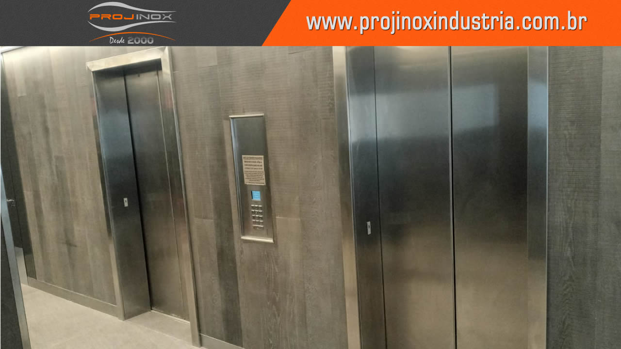 Revestimento em Aço Inox São Paulo Imagem