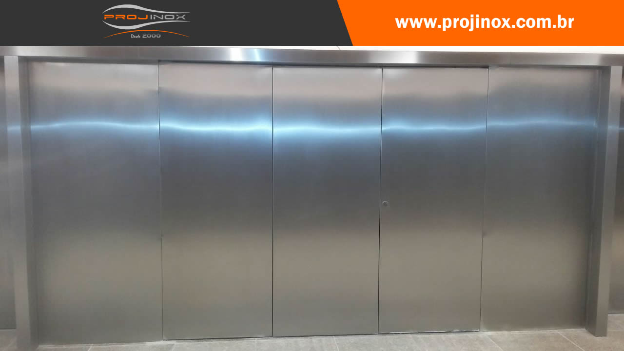 Revestimento em Aço Inox São Paulo Imagem