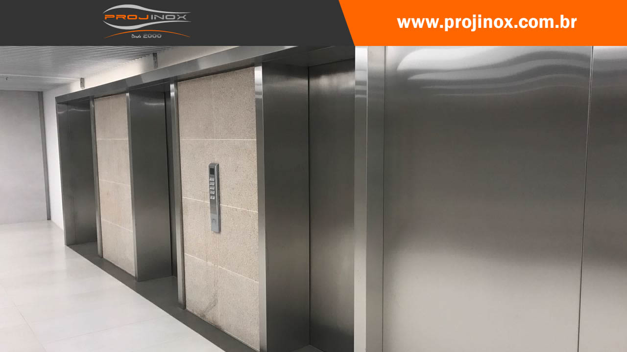 Revestimento em Aço Inox São Paulo Imagem