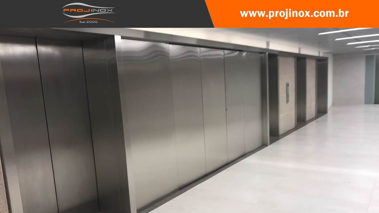 Revestimento em Aço Inox São Paulo Imagem