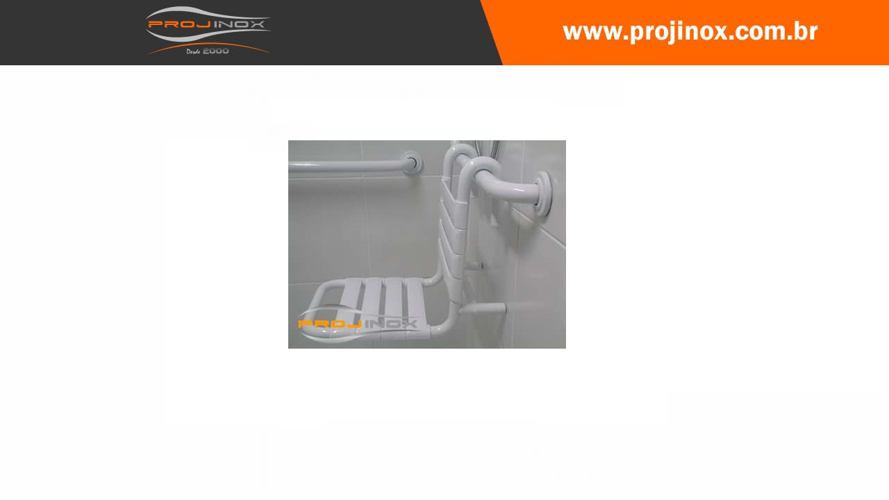 Banco para Chuveiro em Aço Inox Imagem