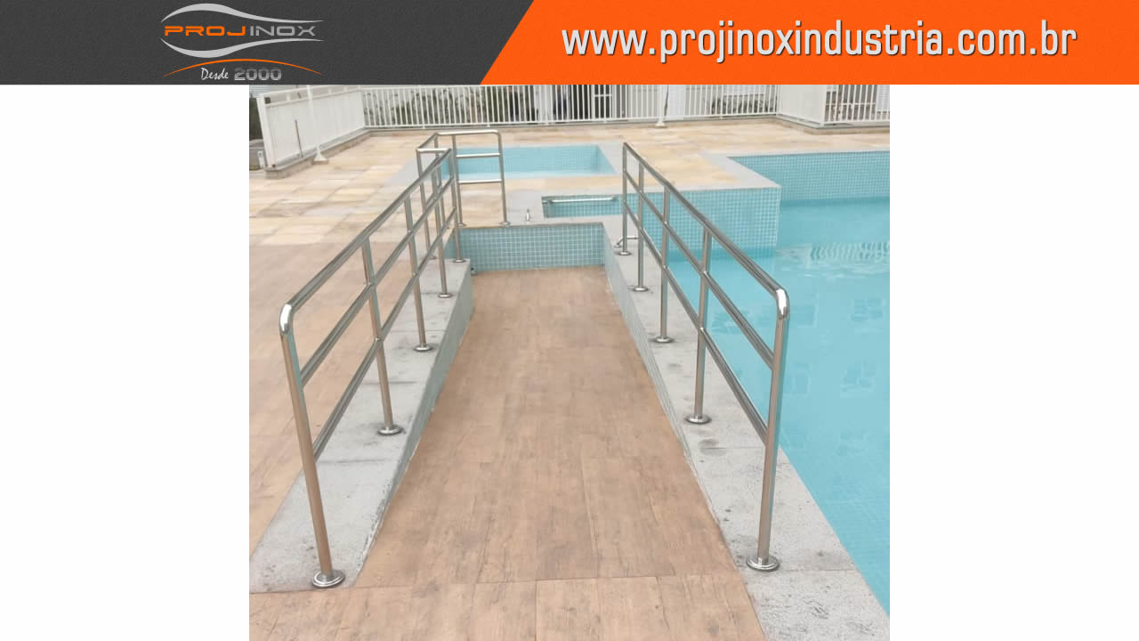 Corrimão Residencial em Aço Inox Imagem