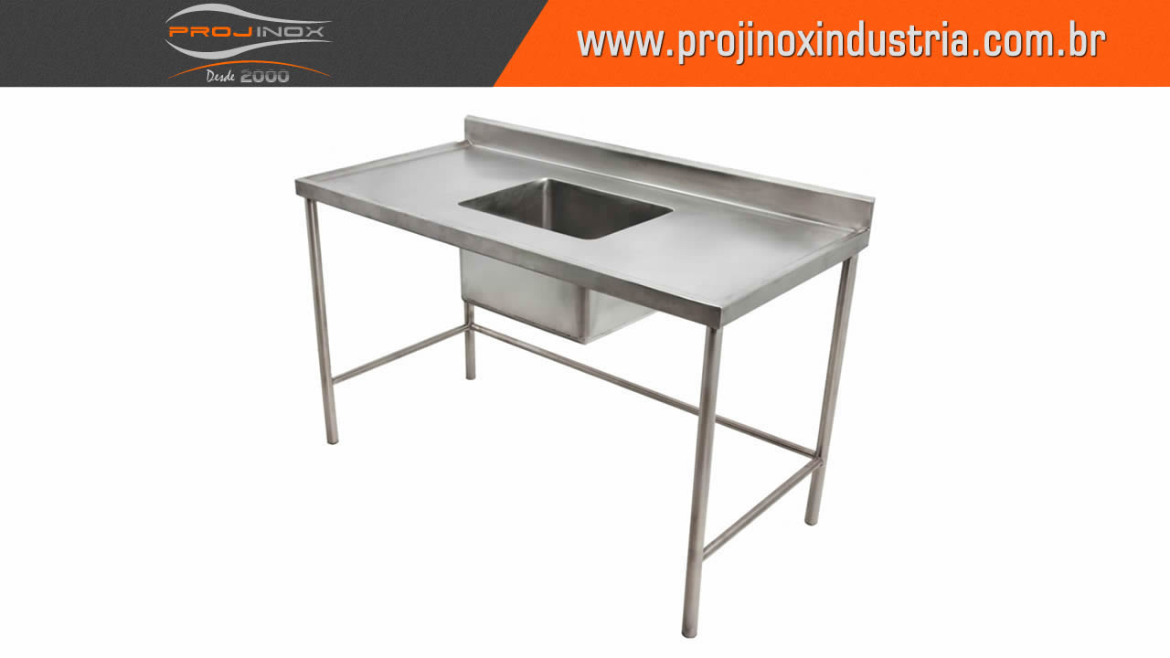 Fabricante de Mesa de Aço Inox Imagem
