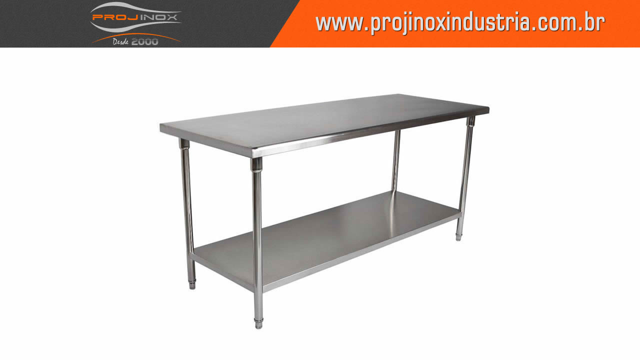 Fabricante de Mesa de Aço Inox Imagem