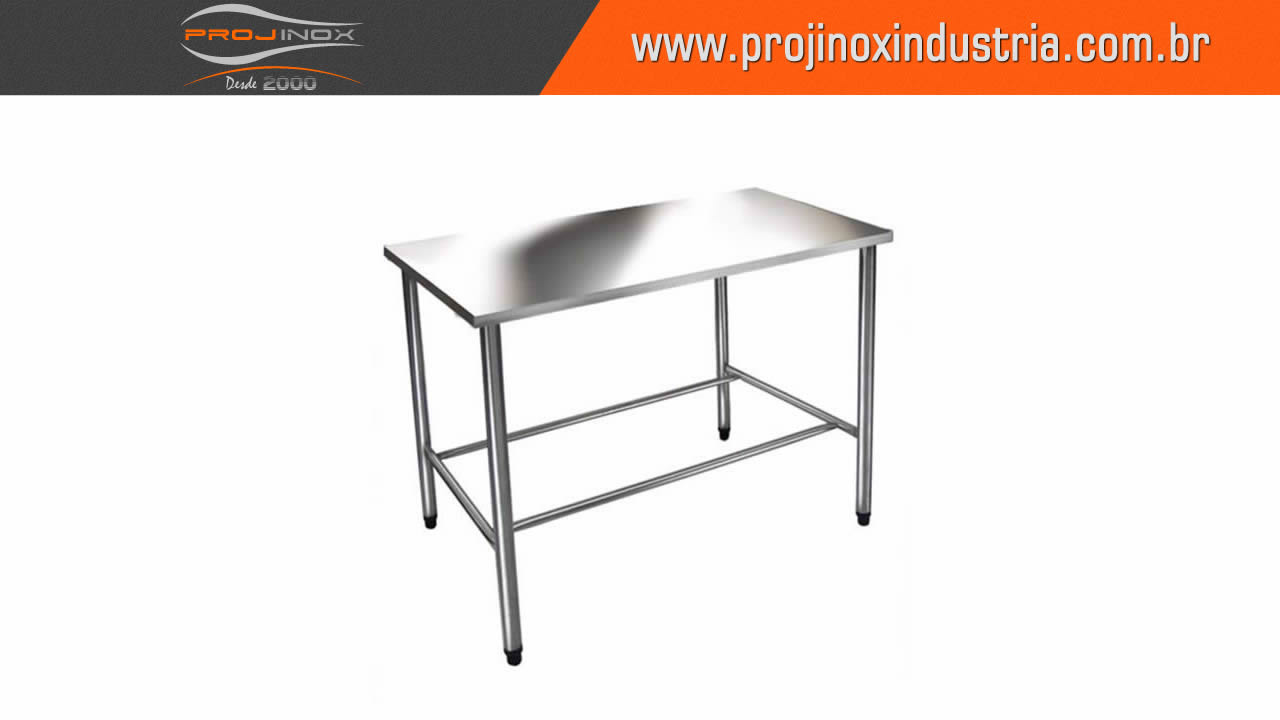 Fabricante de Mesa de Aço Inox Imagem