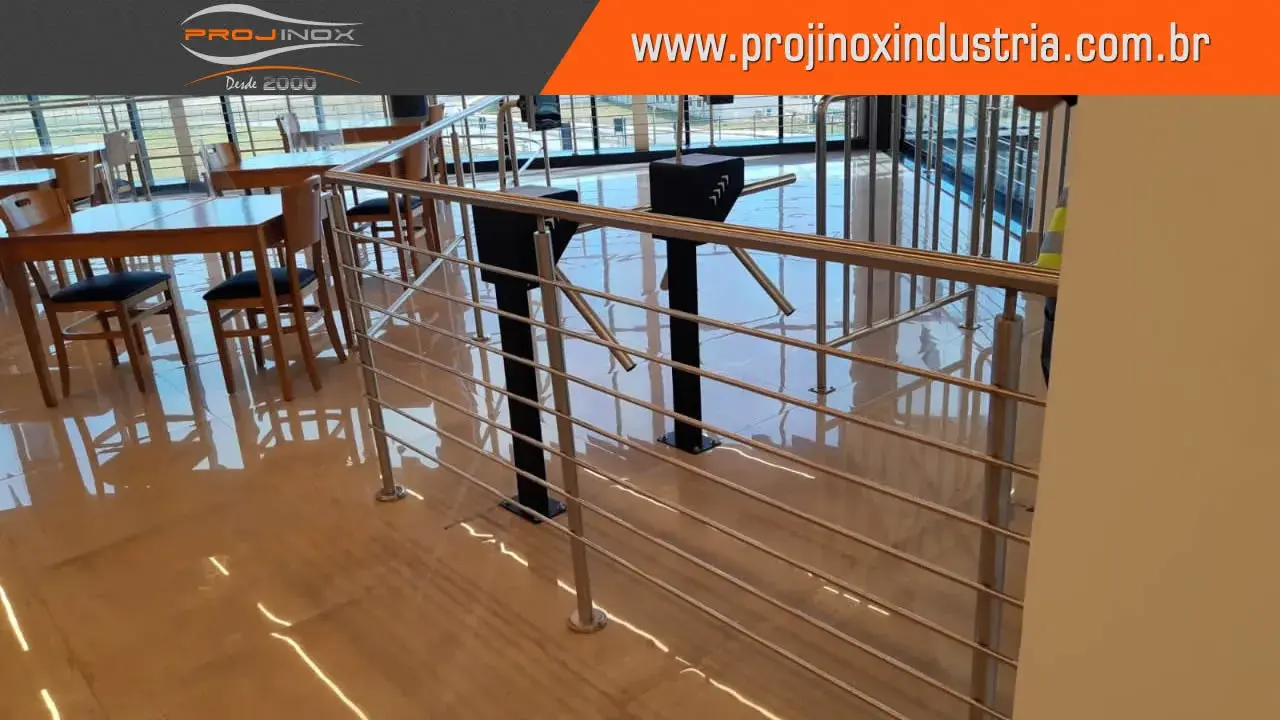Guarda Corpo Inox Imagem