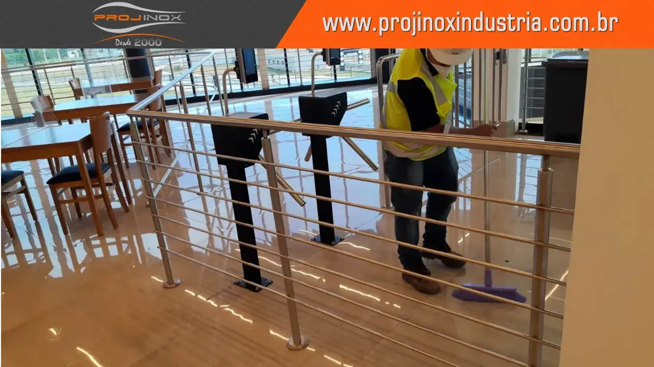 Guarda Corpo Inox Imagem