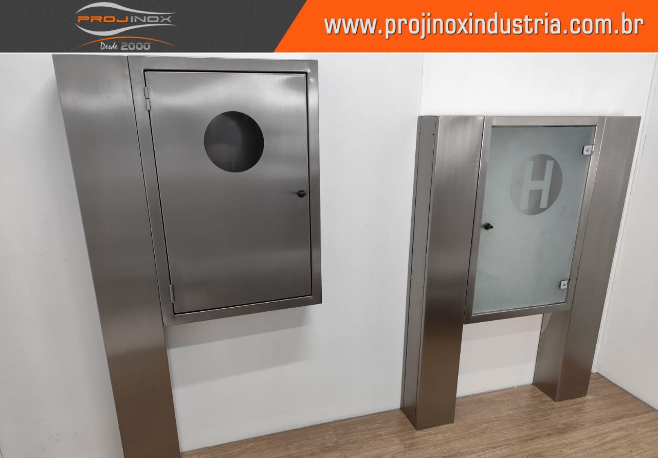Hidrante em Inox para Shopping Imagem