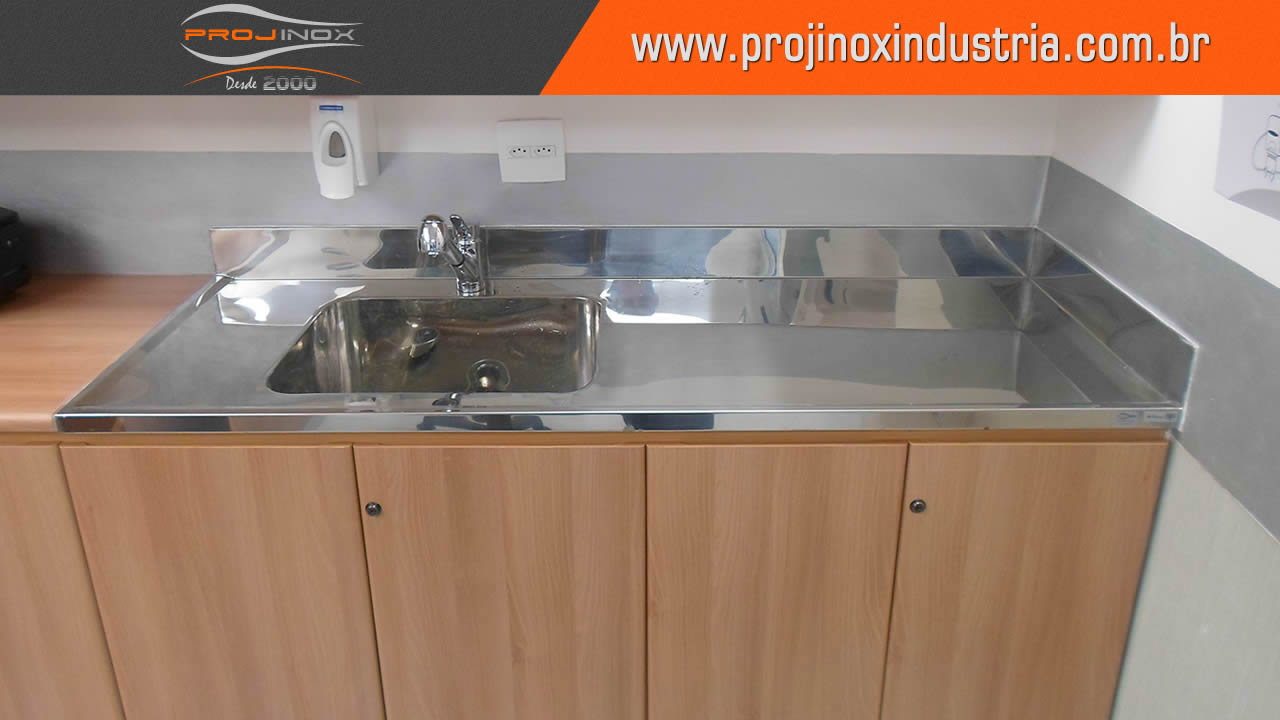 Pia em Inox