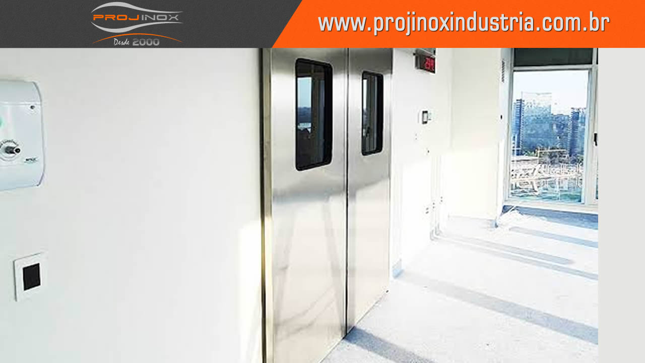 Porta em Aço Inox Imagem