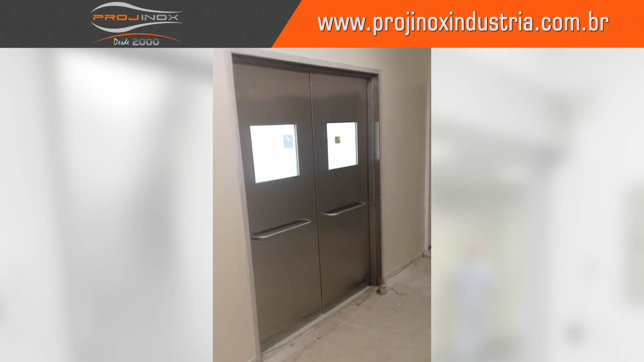Porta em Aço Inox Imagem